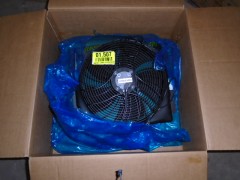 Ebm papst regelbare ventilator voor Tecumseh unit 350mm.